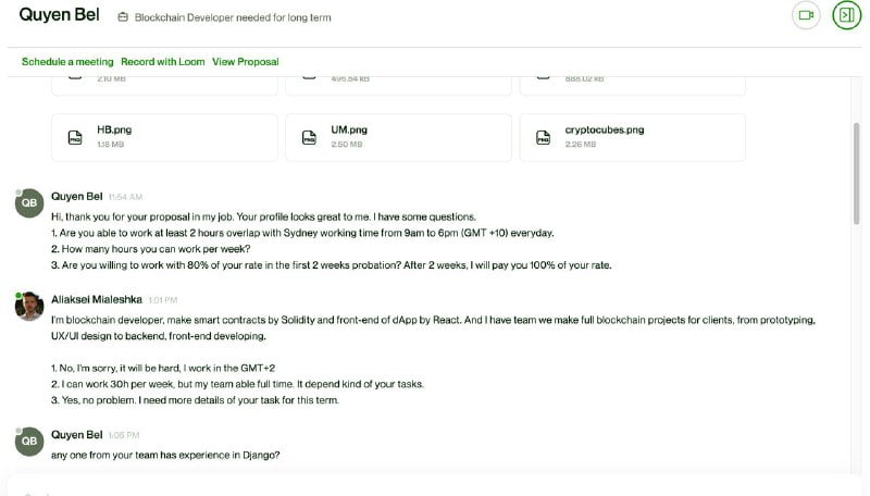 Upwork Scams Targeting Blockchain Developers: What I Learned While Landing My First Job