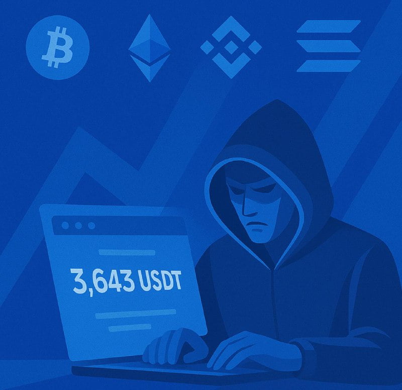 Мошенник под заказчика: как работает fake overpayment scam в USDT