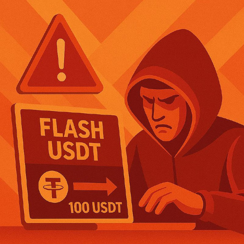 Flash USDT: почему это мошенничество и как не стать его частью